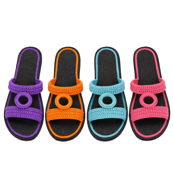 Crochet Statement Sandals