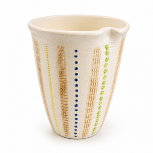 Patterned Ceramic Jug